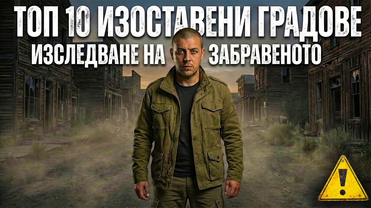 Тези 10 ИЗОСТАВЕНИ ГРАДА ще те побъркат… 😱 Някои са ЗАБРАНЕНИ!
