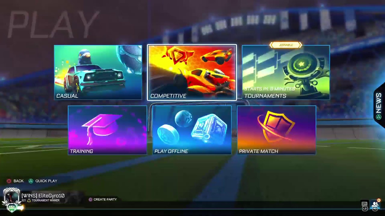 POSSIBLY PLAT RANK UP 1s #fyp #rl
