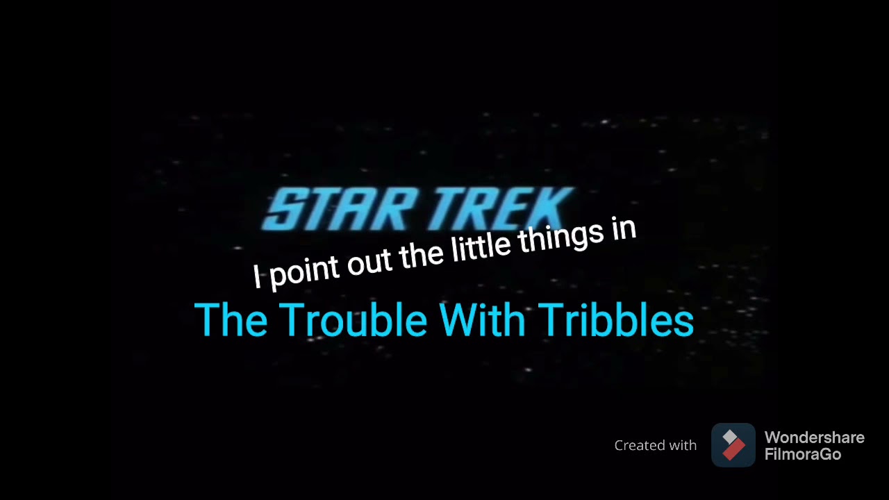 The Trouble With Tribbles, but I point out the little things | Star Trek TOS