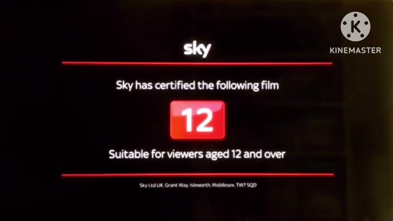 Sky Cinema Following Film U PG 12 15 18 (Reversed)