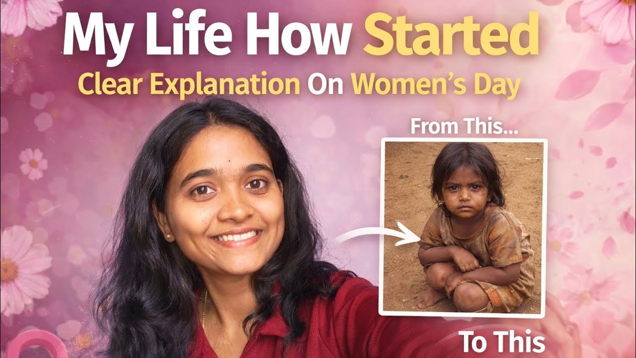On this special day of International Women’s Day, I want to share how my life started 💖🙏