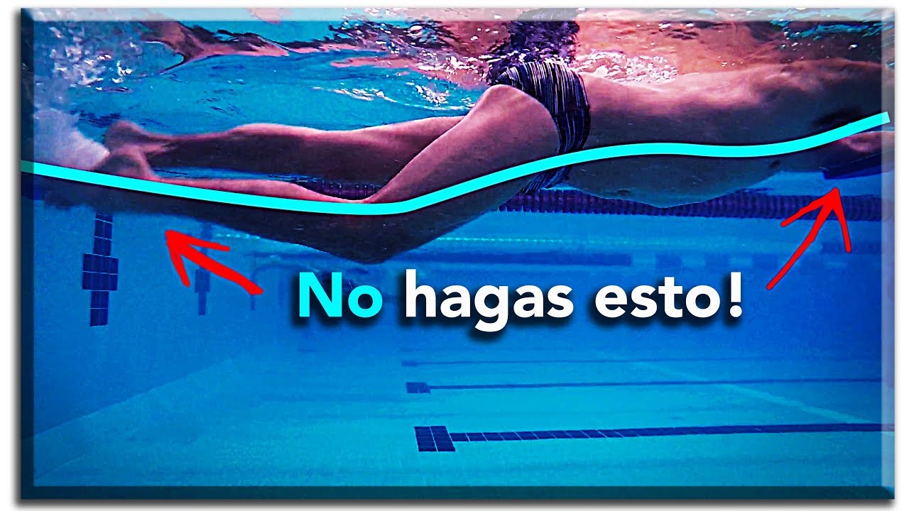No hagas esto! como mejorar tu patada de natación estilo crol