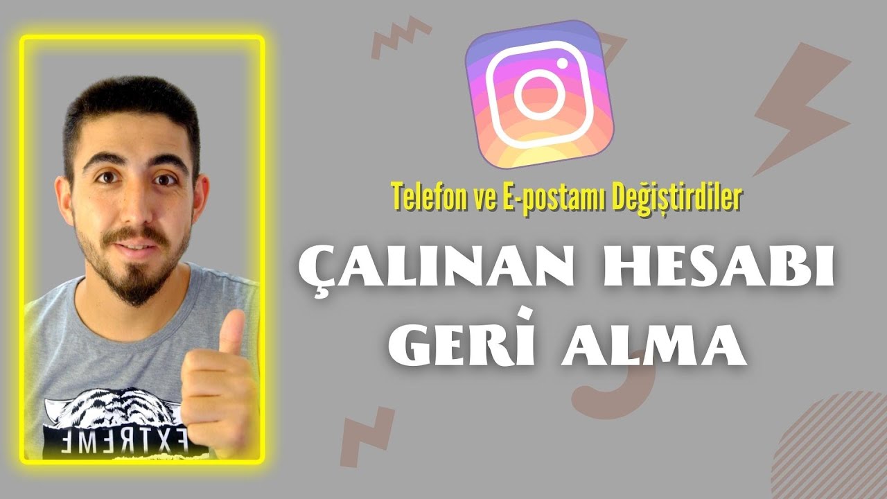 Çalınan İnstagram Hesabını Geri Alma | İnstagram Hesabım Çalındı Diyenler💎