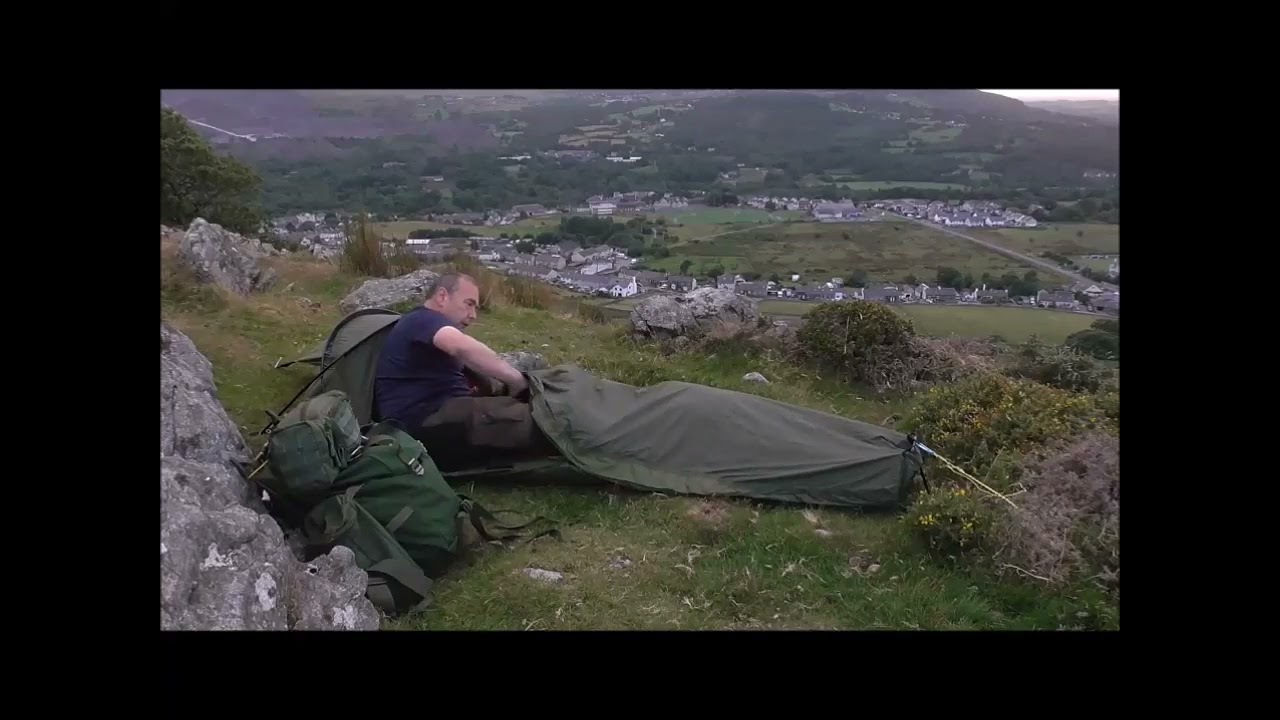 Snugpak Stratosphere Bivvy on Moel Faban