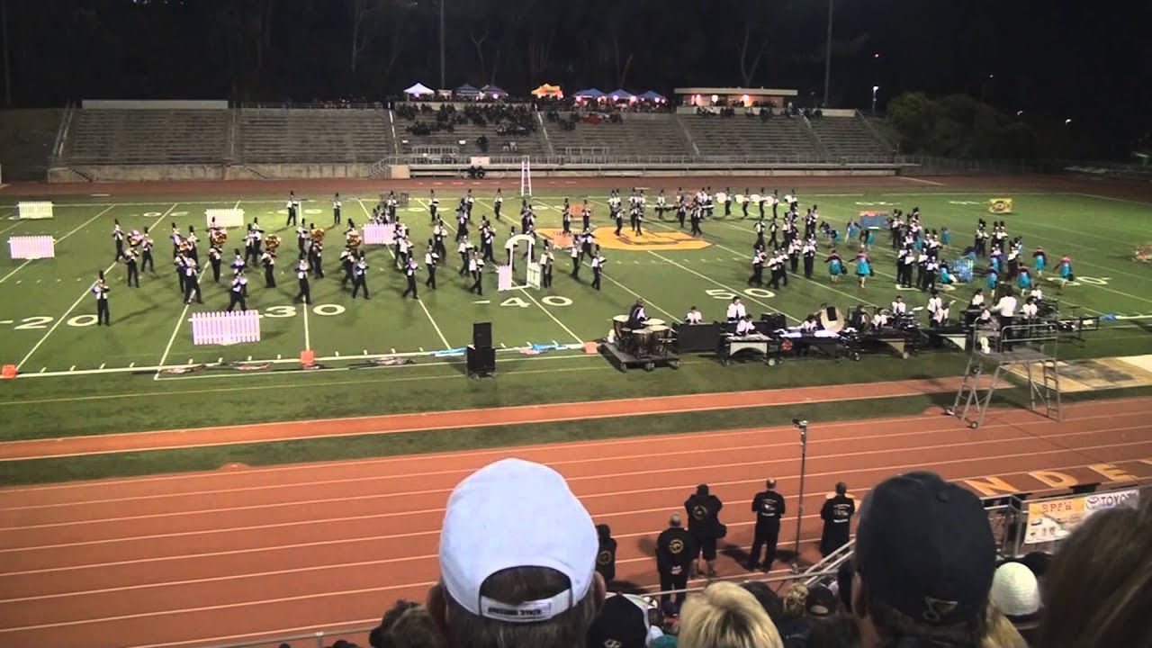 2013 El Dorado Golden Hawk Band & Color Guard at SCSBOA 6A Championships