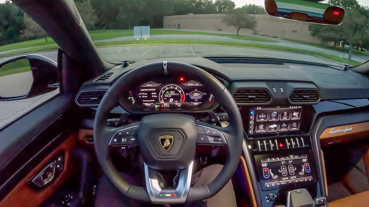 2023 Lamborghini Urus S - POV Night Drive (Binaural Audio)