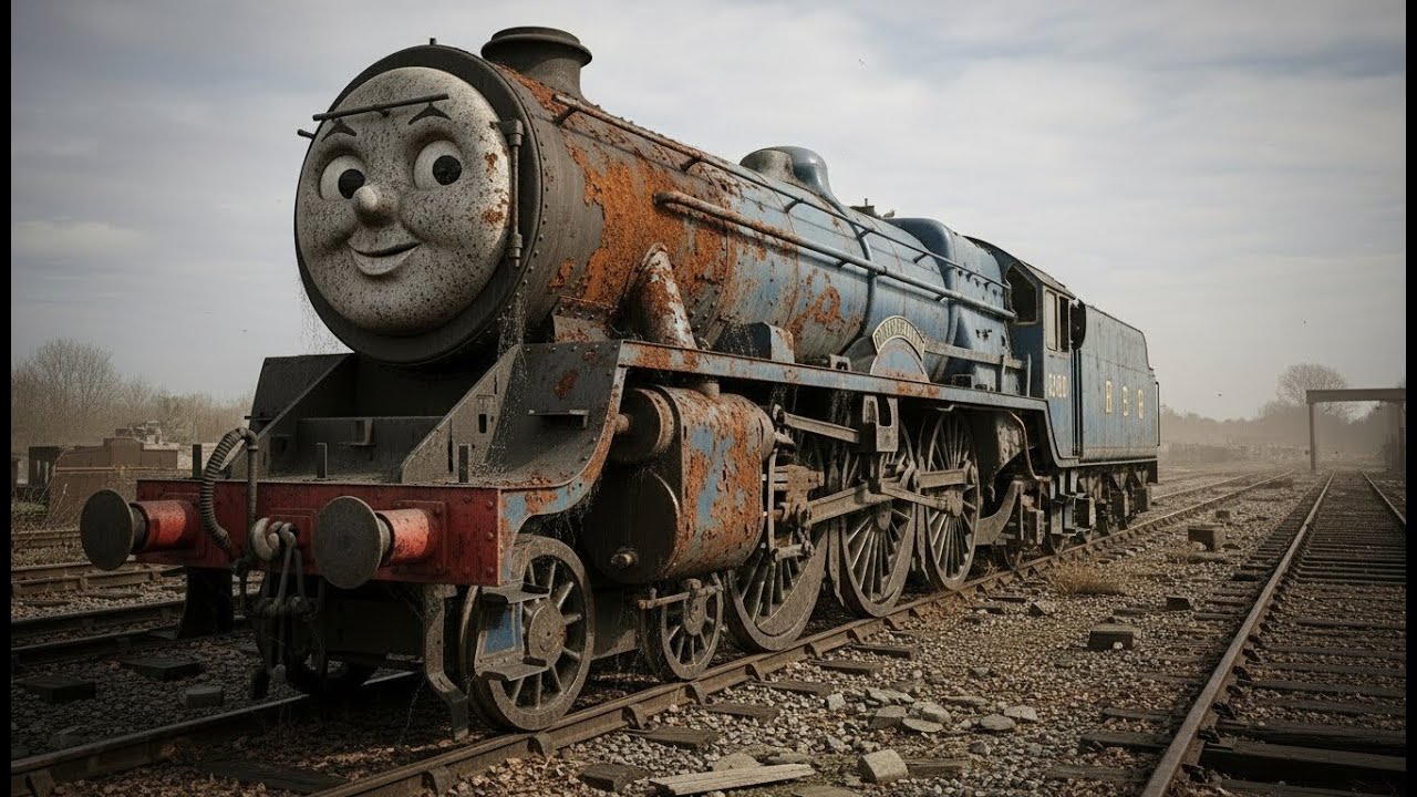 I Found Thomas’ Friend Gordon Abandoned on an Old Rail Track | Full Restoration ASMR