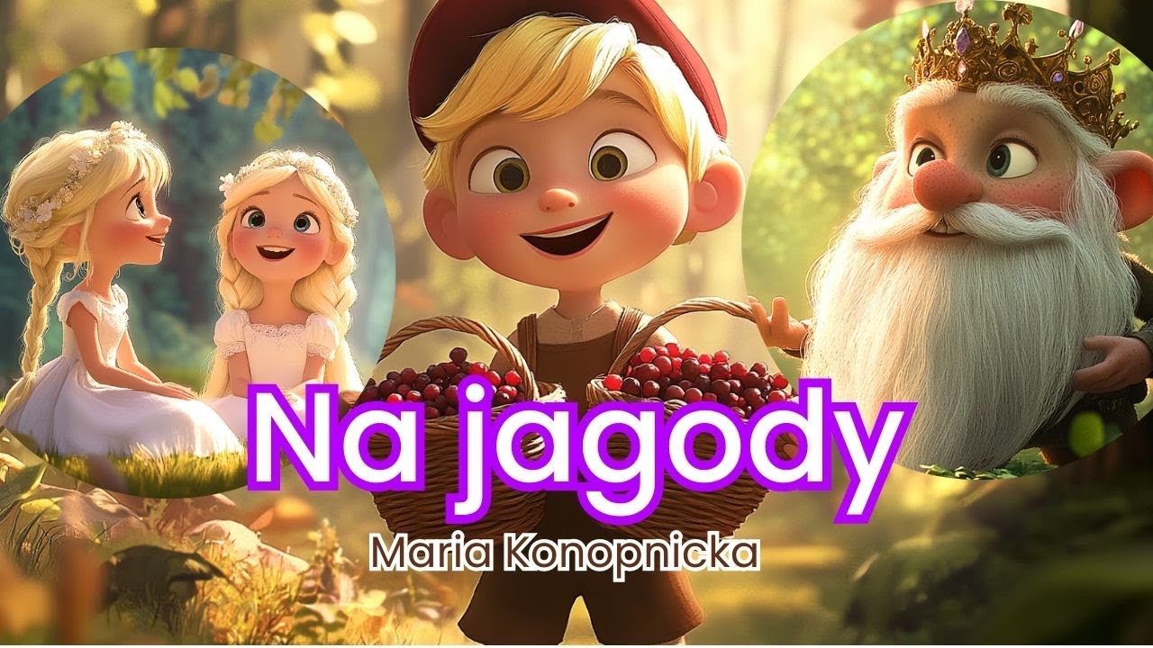 Na Jagody - Magiczna przygoda dla dzieci 🌲🍓 | Maria Konopnicka | Klasyczna bajka dla dzieci