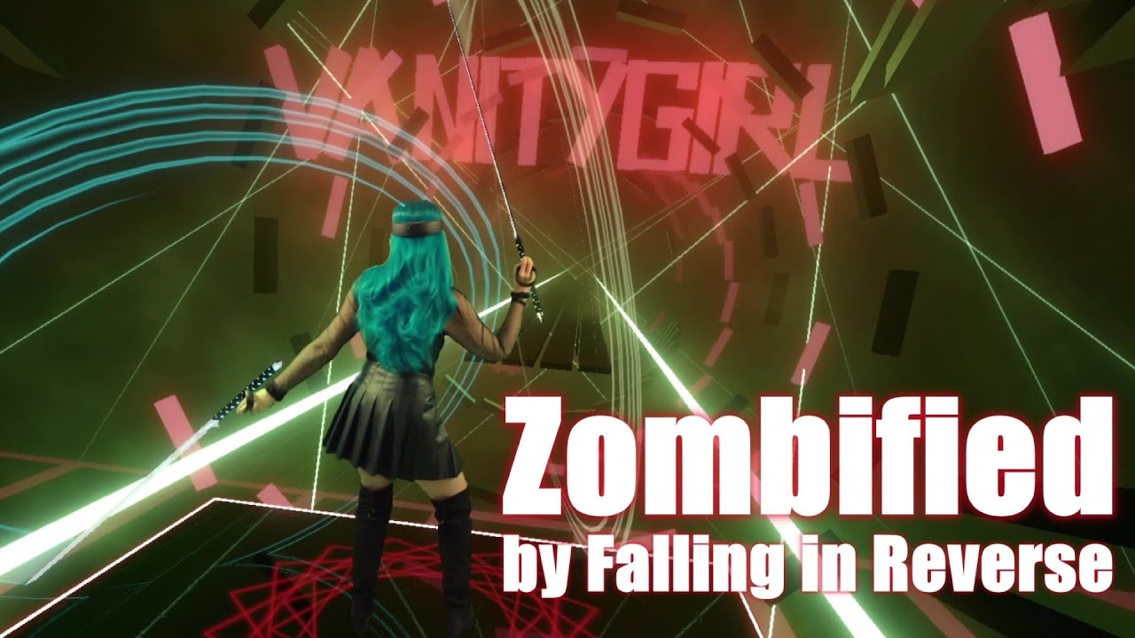 Beat Saber | Zombified by Falling in Reverse | Expert+ SS | Mixed Reality
