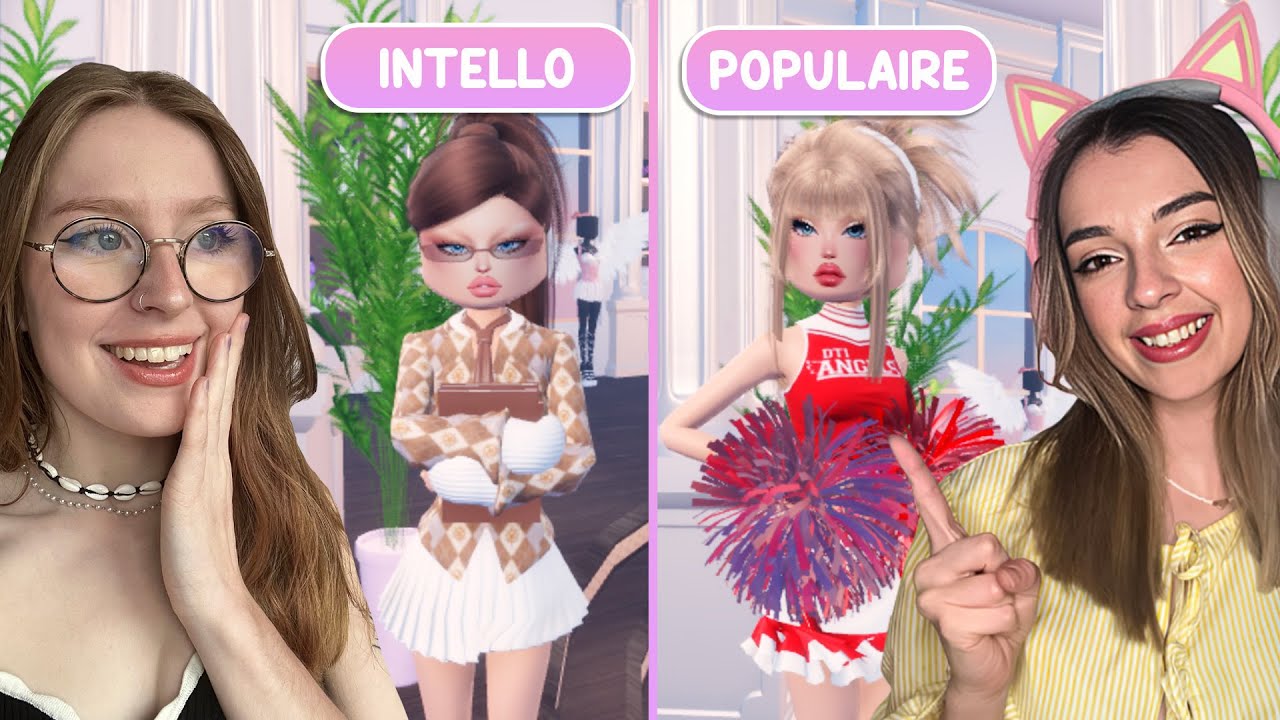 D'intello à Populaire sur Dress To Impress ! Avec @marionsun