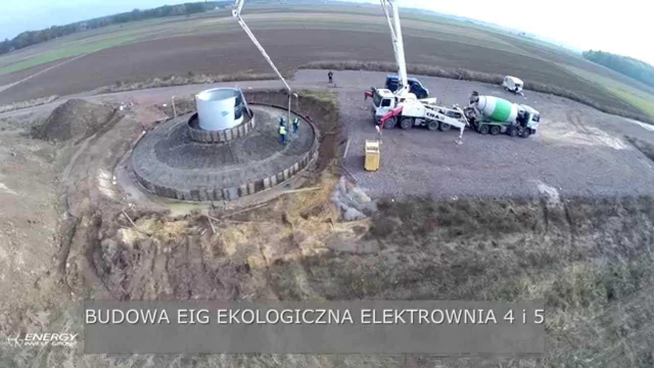 Wylewanie Fundamentów pod Elektrownie Wiatrowe