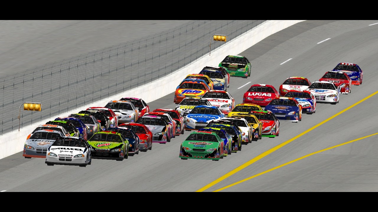 Nascar Virtual Racing Championship 2003 04' Race 16 at Daytona