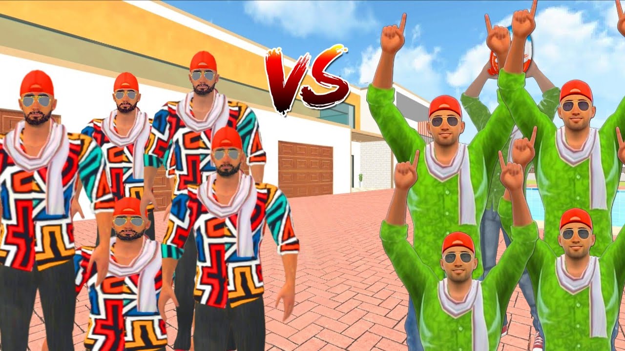 🎬 লাল গ্যাং vs সবুজ গ্যাং মারামারি!🔥💥 কে জিতল 👻@Localgamerai @SHUDUHASIFS @SagiraFs 