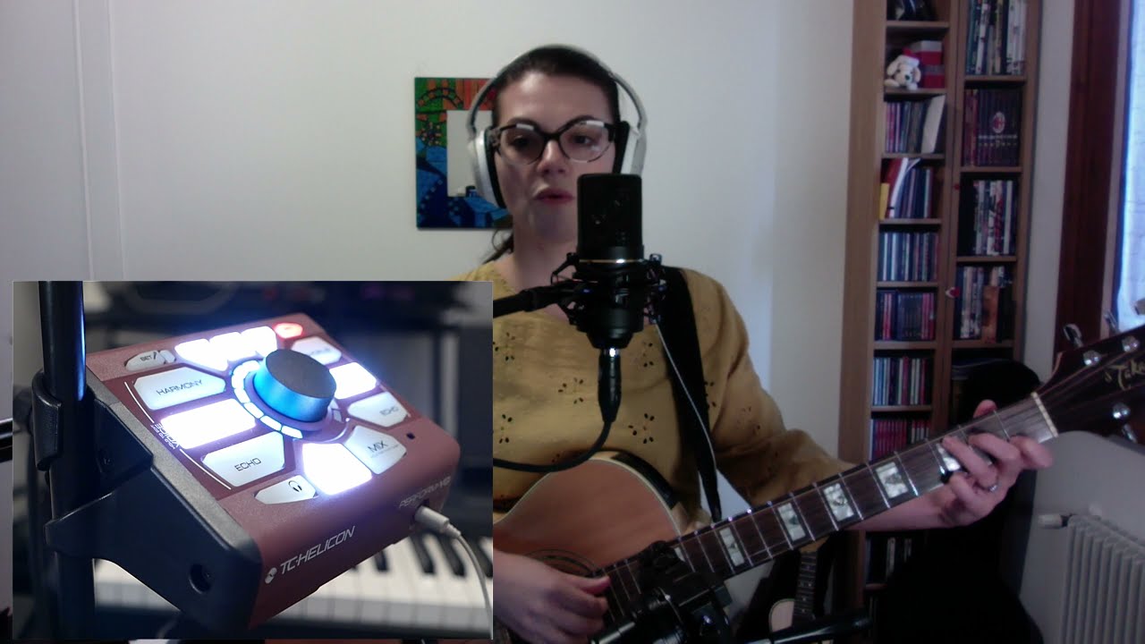 TC Helicon Perform VG - voce: Harmony // chitarra: Riverbero