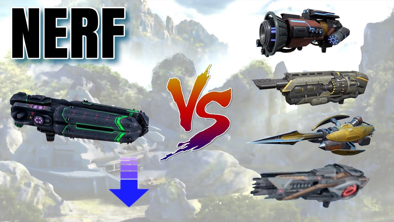 [WR] GLORY (NERF) VS Devastator / Hammer / Stake / Brisant - War Robots Test Server