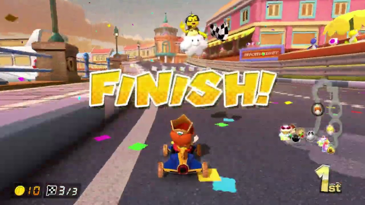 Mario Kart 8 Deluxe Acorn Cup 200cc 3 Star Clear