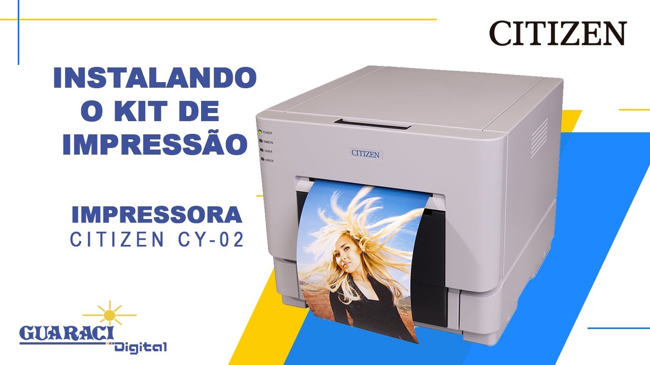 Instalando o kit impressão na Impressora Citizen CY-02
