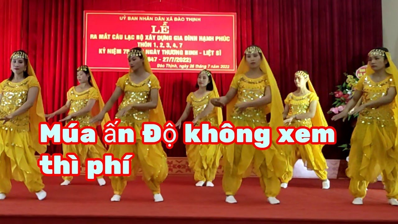 Múa ấn Độ hẹn hò đêm Trăng xem đi xem lại mà không chán
