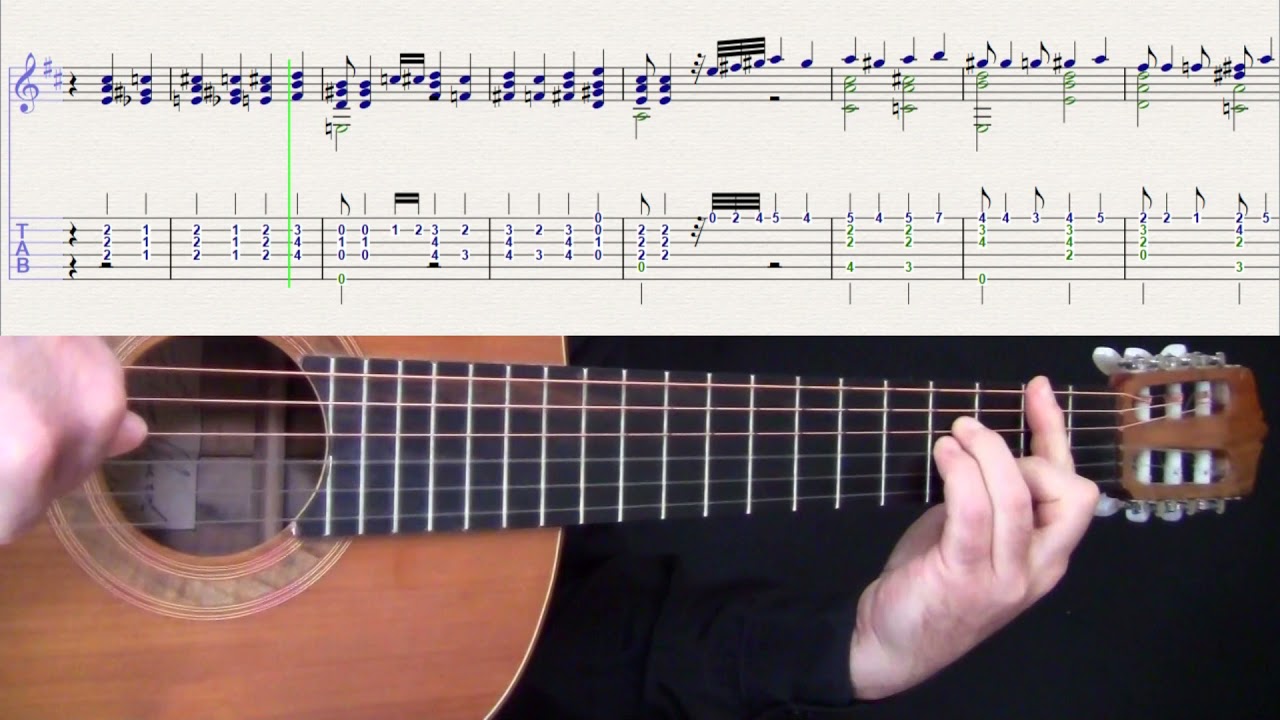 Don Juan Tango, Arreglo Aníbal Arias, Hugo Tutorial Guitarra Video Nº 2