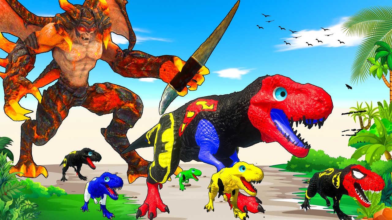 Dinosaurus Jurassic World Dominion: T-rex/ Brachiosaurus/ Skibidi/ Spider-Man/ KingKong/ KingGidorah