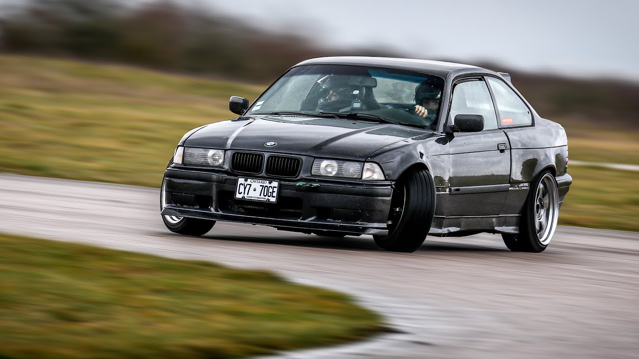 Je POUSSE AUX LIMITES La E36 en DRIFT !