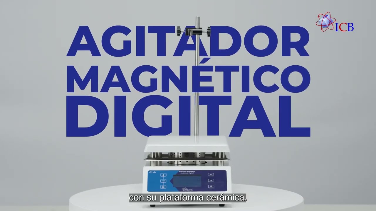 Funcionamiento de Agitador Magnético Digital – ICB Equipos de Laboratorio