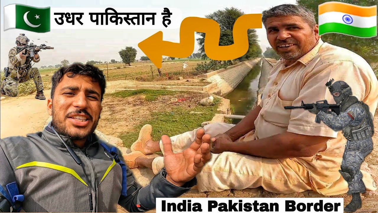 Мотоциклетный тур вдоль границы Индии 🇮🇳 Пакистана 🇵🇰 в деревнях Раджастана