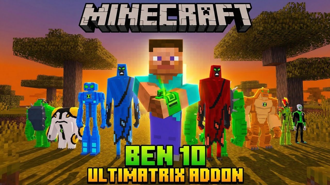 Minecraft ben 10 ultimate aliens mod download || Minecraft Ben 10 addon ultimate aliens ||