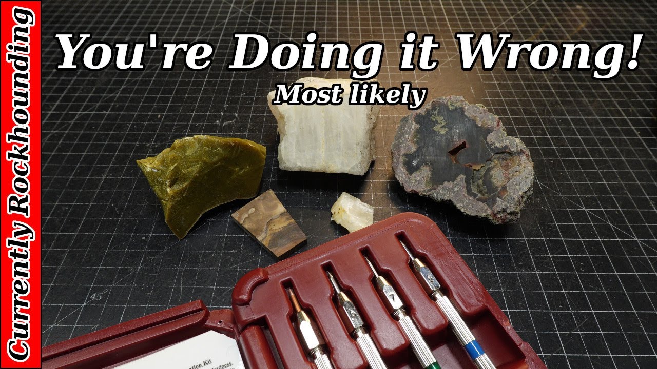 Hardness Testing Rocks // Using the Moh's Hardness Test Kit