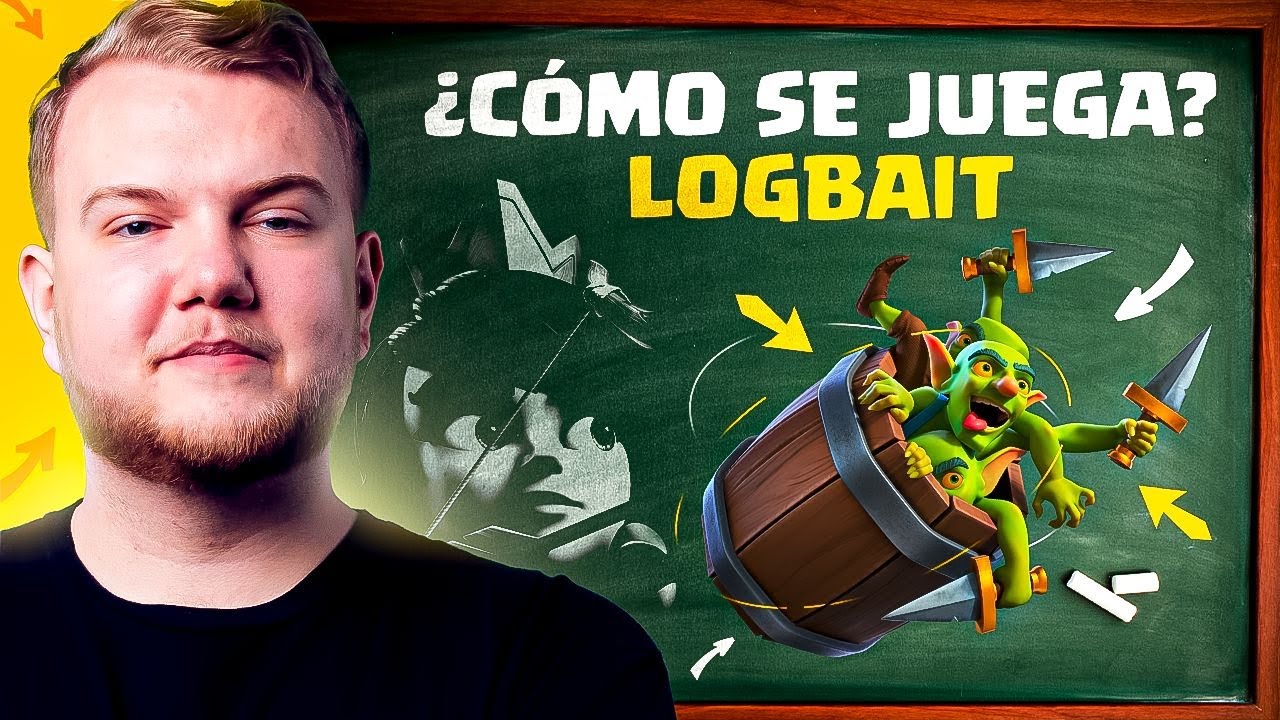 APRENDE A JUGAR LOG BAIT COMO UN PROFESIONAL DE CLASH ROYALE!