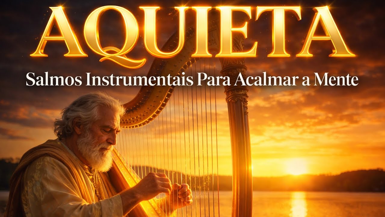 Aquieta a Mente e Descansa em Deus | Salmos Instrumentais