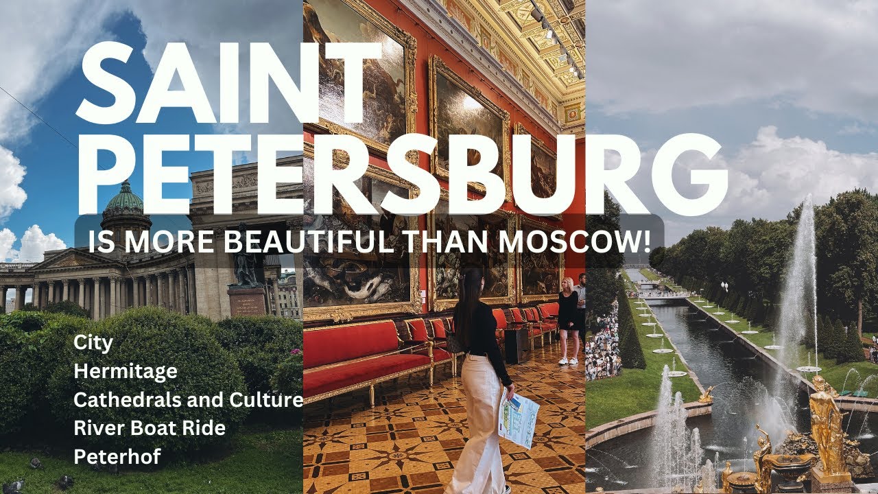 3 days in Saint Petersburg, Russia. One of my favourite cities!