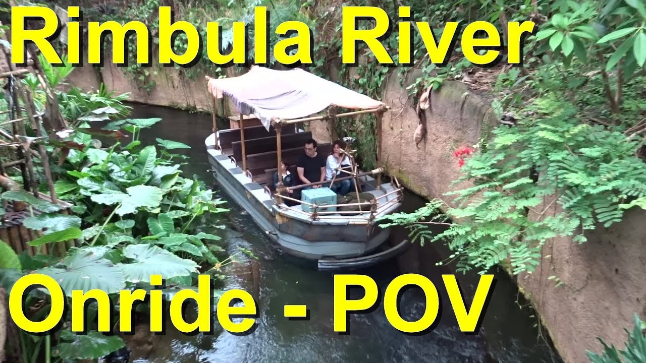 Rimbula River POV - Wildlands Adventure Zoo Emmen – Onride 2018 - Boat Tour Rimbula River 1st row