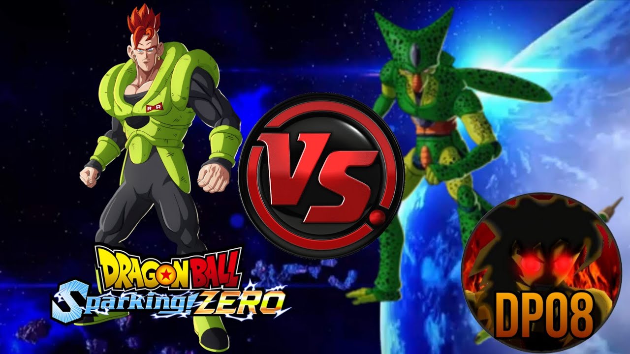 LA ÚLTIMA ESPERANZA, EL ANDROIDE NÚMERO 16 - Androide 16 VS Cell Primera Forma