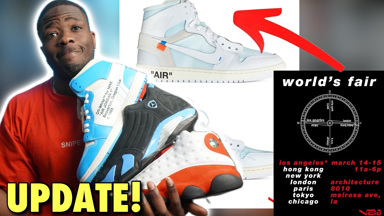 ВАЖНОЕ ОБНОВЛЕНИЕ ПО VIRGIL ABLOH JORDAN 1 ALASKA!! ВПЕРЕДИ ЕЩЕ БОЛЬШЕ КОЛЛАБОРАЦИЙ!