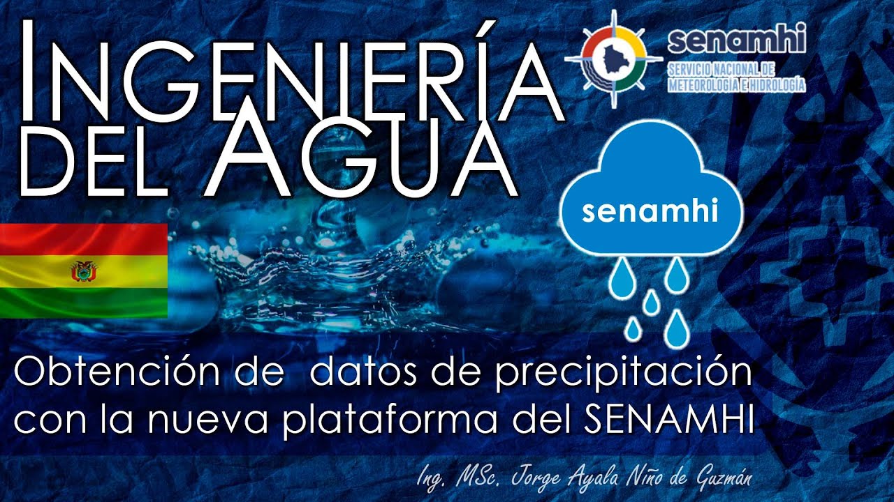 Como descargar datos de Precipitación con la nueva plataforma del SENAMHI Bolivia 2022