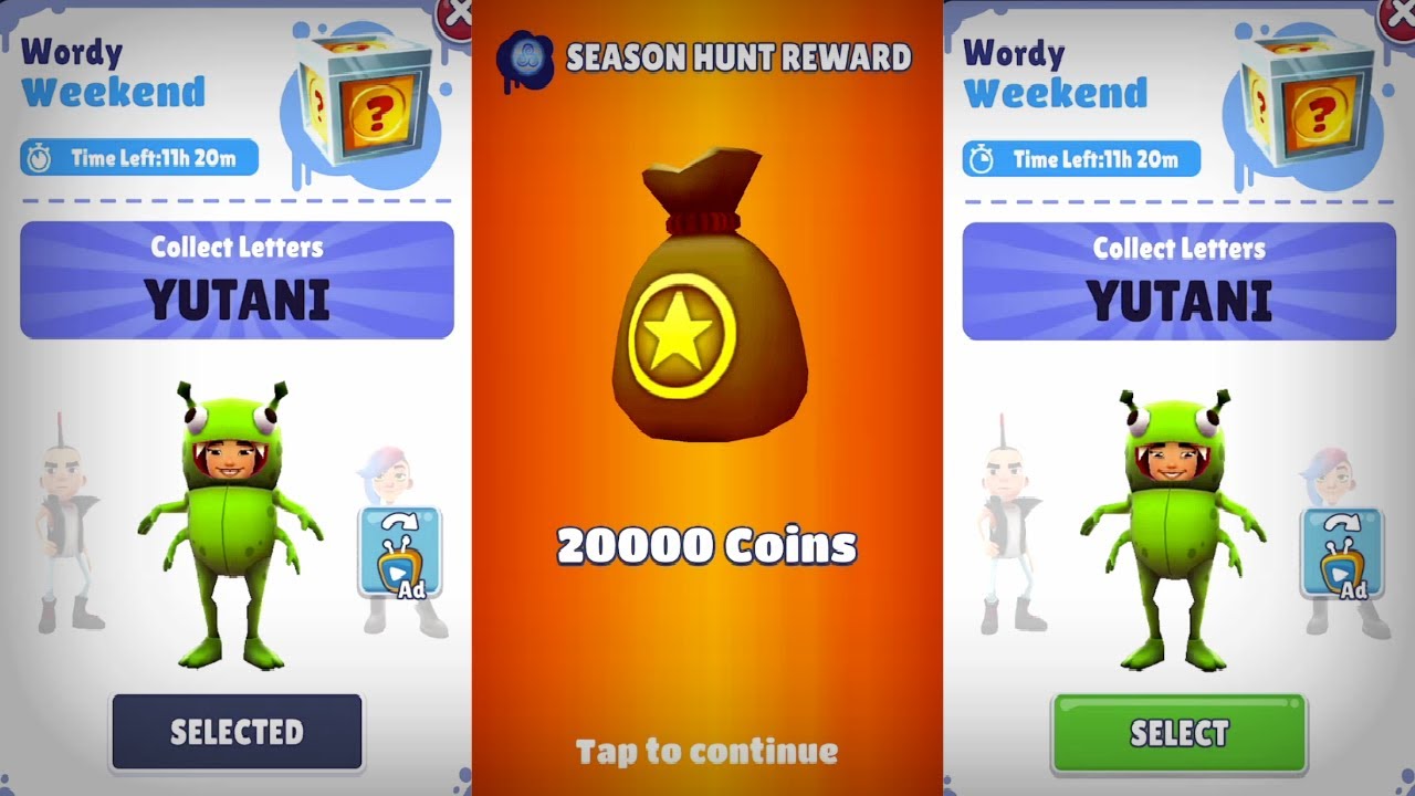 Subway Surfers: Edinburgh (Wordy Weekend 