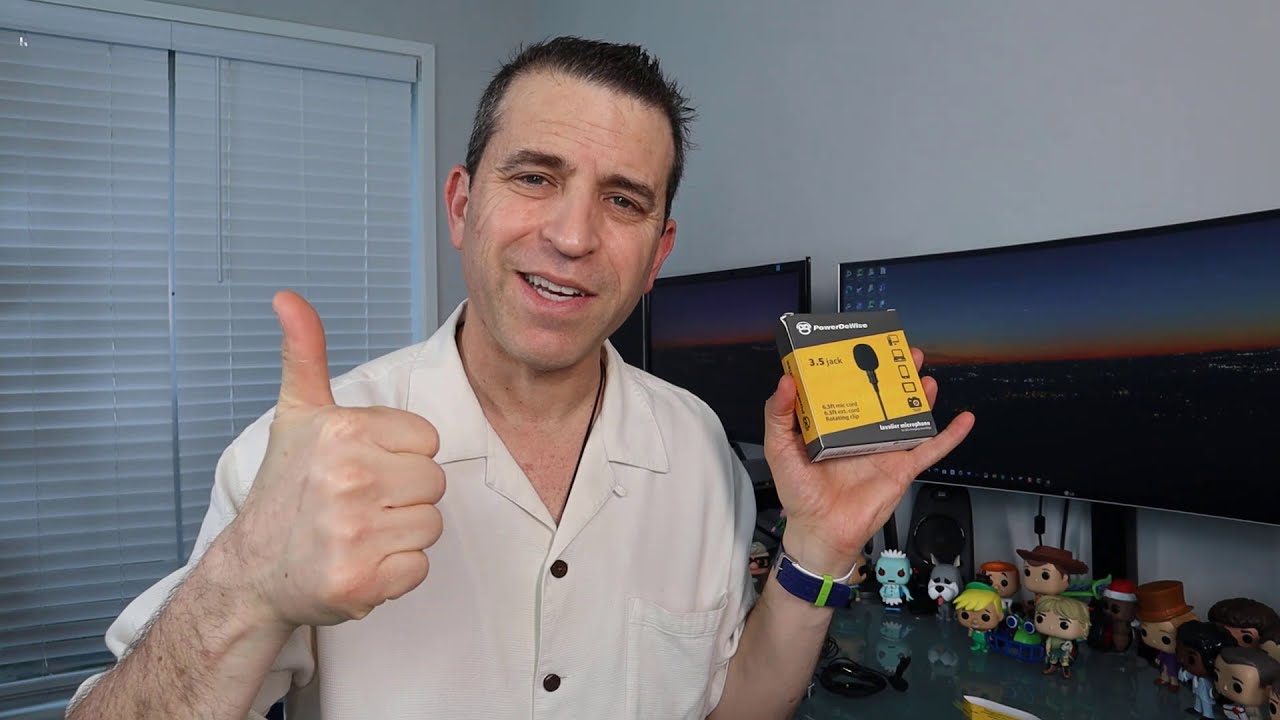 PowerDeWise Lavalier Microphone And Testing It With The Canon M50 And iPad Mini 5