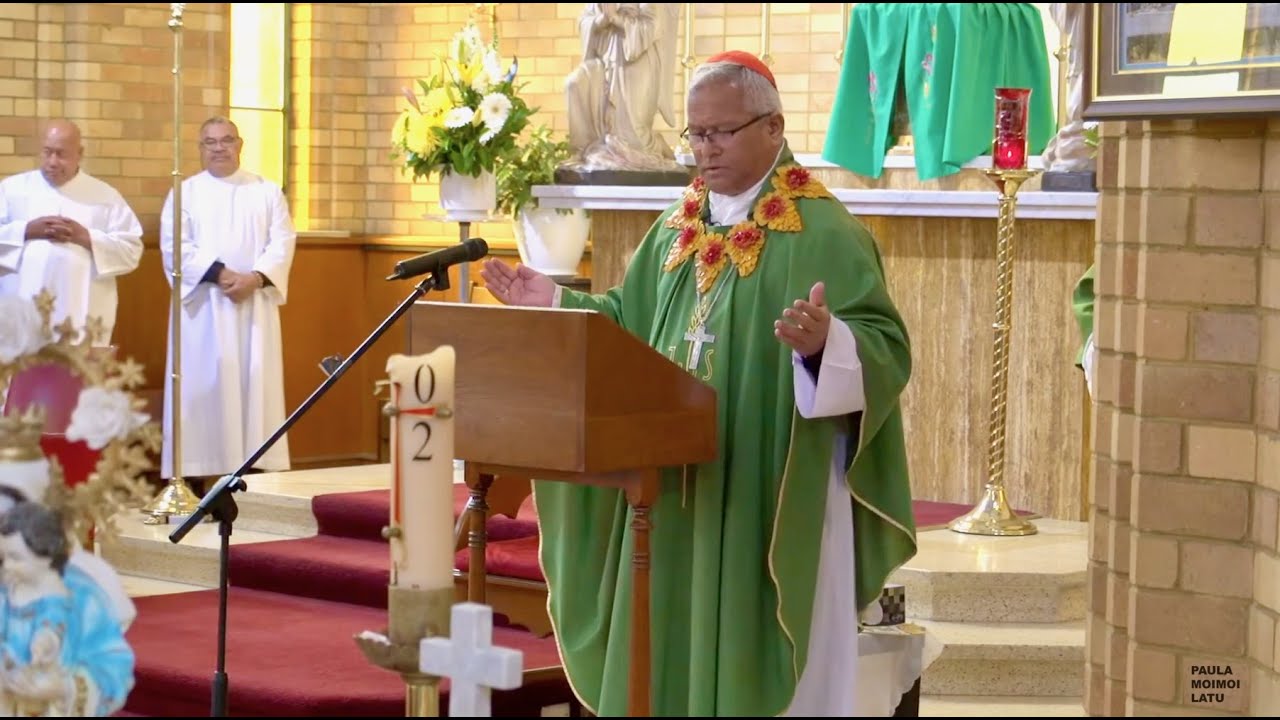 Sydney Thanksgiving Mass for St Mary’s Cathedral of the Immaculate Conception Diocese Tonga and Niue