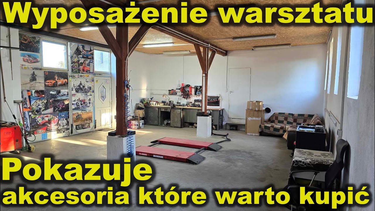 Lużny vlog z warsztatu | Pokazuje narzędzia i akcesoria które warto kupić lub nie do swojego garażu!