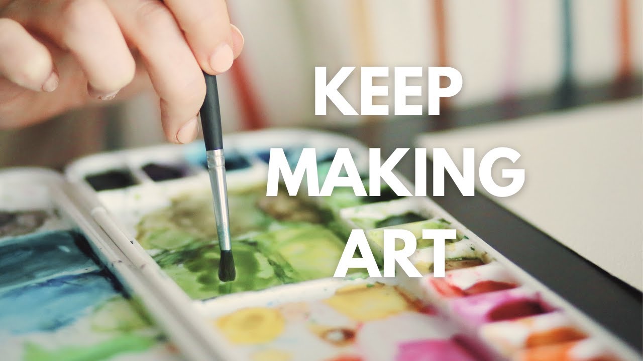 The World Is Ending; Keep Making Art