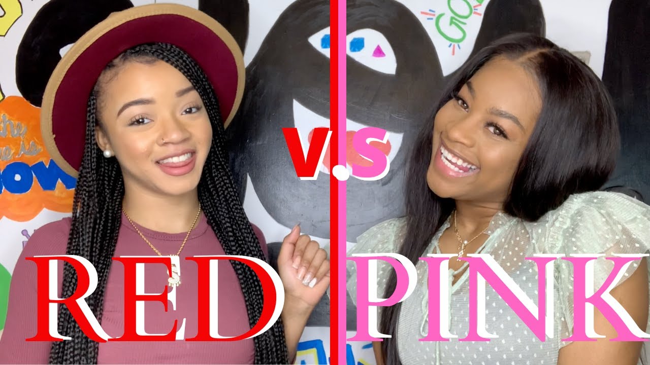 RED vs PINK Food Challenge| BAD IDEA 🤢