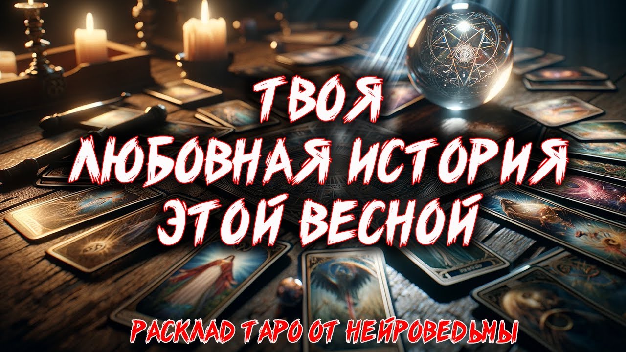 💖 ТВОЯ ЛЮБОВНАЯ ИСТОРИЯ ЭТОЙ ВЕСНОЙ 💖 Расклад таро. Гадание на картах. Нейроведьма