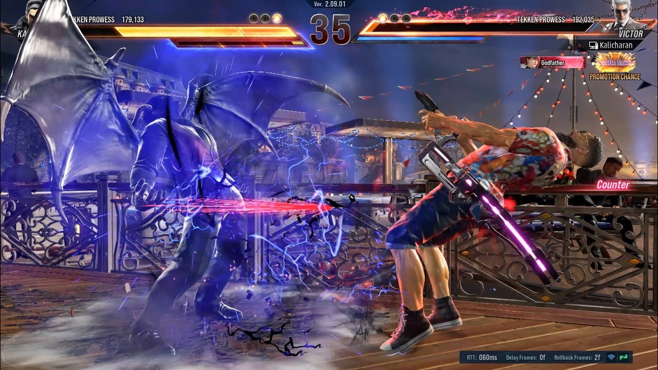 Tekken Daddy(kazuya) vs Kalicharan (victor) Tekken8 ranked matche
