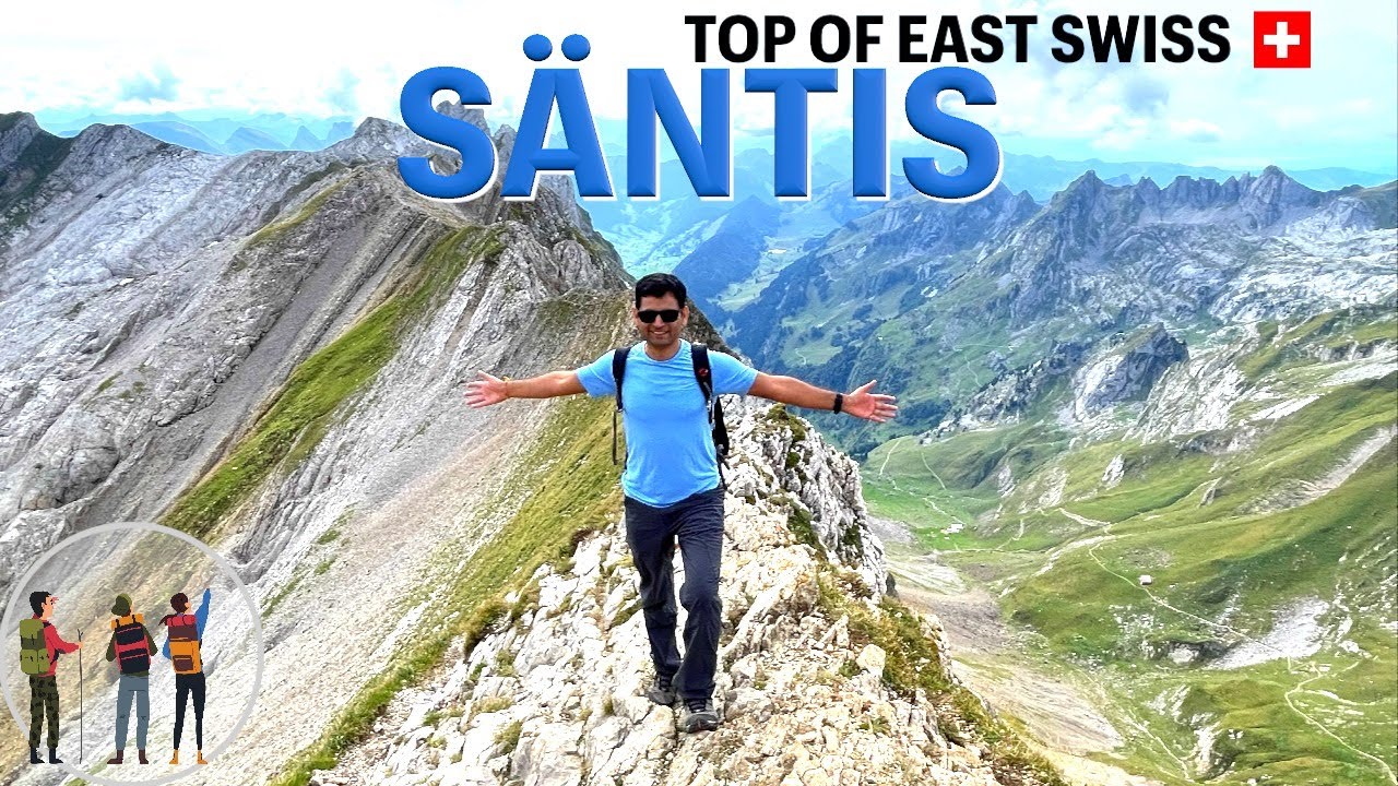 Hike to S&auml;ntis 🇨🇭 Top of Northeast Switzerland | To Do in Switzerland