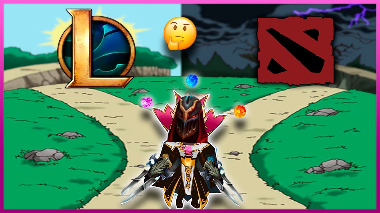 Continuar no LoL ou tentar Dota 2?