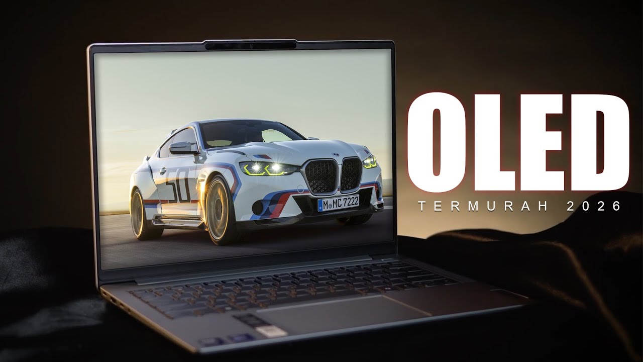 6 LAPTOP LAYAR OLED Termurah 2026 - Visual Mewah, Harga Ramah Kantong! Under 11jt