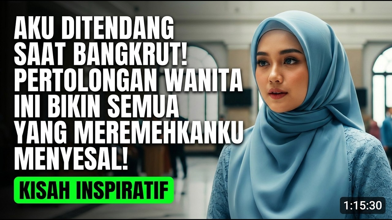 DITENDANG SAAT BANGKRUT ! PERTOLONGAN WANITA INI BIKIN SEMUA MENYESAL DAN JADI MILIARDER ! ! !