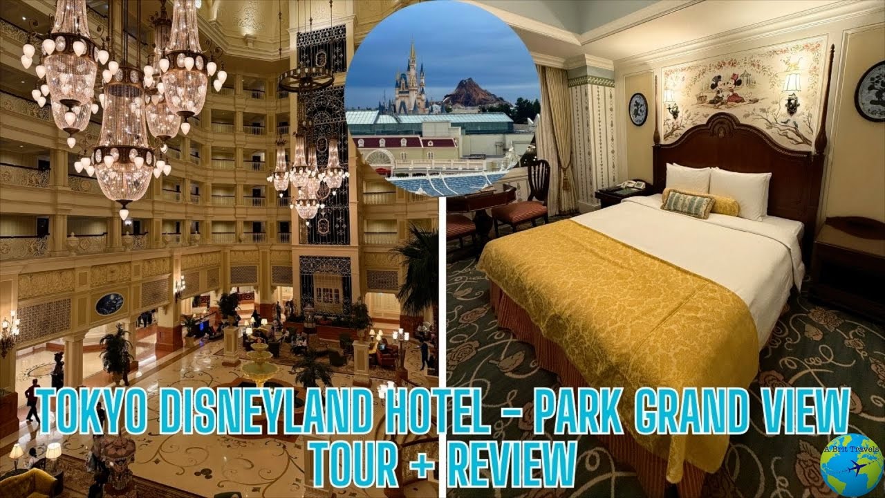 Tokyo Disneyland Hotel Full Tour + Review Grand Park View Room