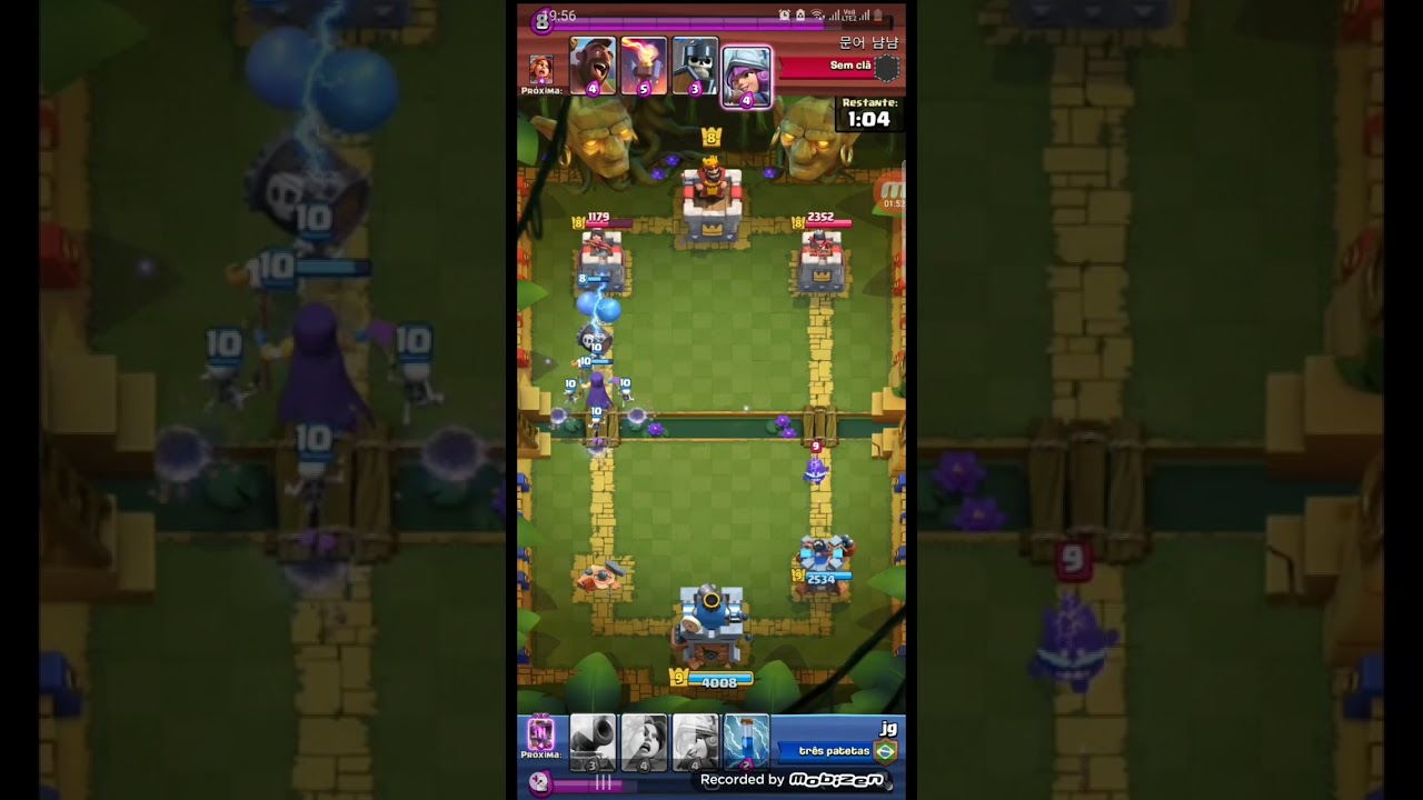 Primeiro video de clash do meu canal